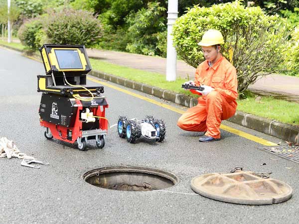 民和管道机器人检测